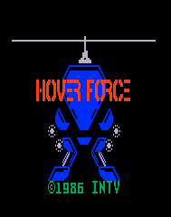 Hover Force Title Screen